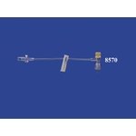 Mila Small Bore T Extension Set drehbarem männlichem Luer-Lock – 16 Ga x 12,75 cm (5 Zoll) – Füllvolumen = 0,3 ml