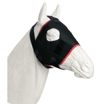 Kruuse Pferd Gesichtsmaske Gr. M,  mit Farbcode gekennzeichnet: Gelb = Klein, Rot = Mittel und Grün = Groß.